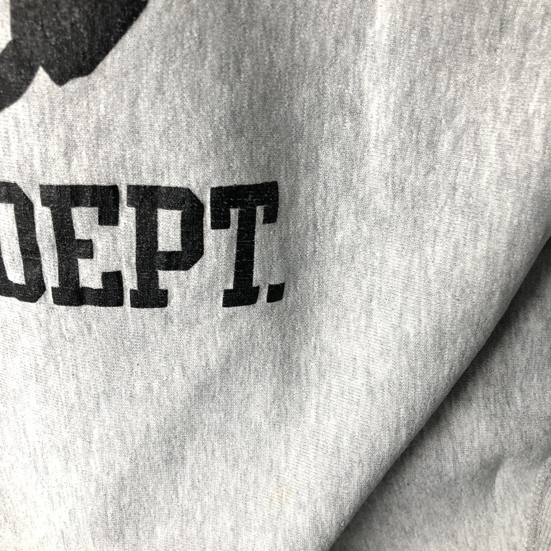 Vintage 90'S MVP Pro Weave triple print college sweatshirt, made in the USA, men's size XXL cotton gray type Vintage Second Hand