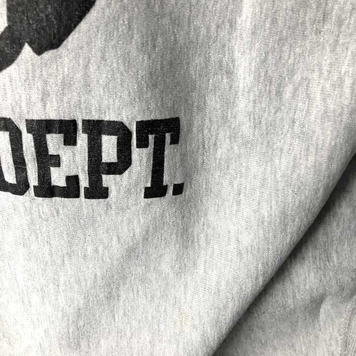 Vintage 90'S MVP Pro Weave triple print college sweatshirt, made in the USA, men's size XXL cotton gray type Vintage Second Hand