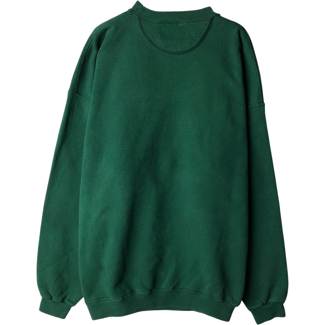 90'S 2020 HVYWT College Character Sweatshirt, Made in USA, Men's XL, Vintage cotton green type Vintage Second Hand