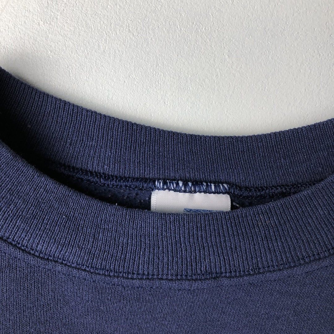 90'S ULTRA SWEATS Penn State University College Character Sweatshirt, Made in USA, Men's Size XL cotton navy blue type Vintage Second Hand
