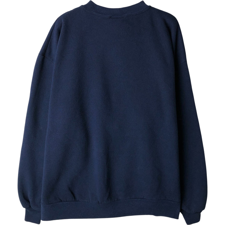 Vintage 90'S REDOAK college sweatshirt, made in the USA, size L, men's cotton navy blue type Vintage Second Hand