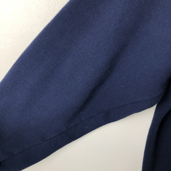 Vintage 90'S REDOAK college sweatshirt, made in the USA, size L, men's cotton navy blue type Vintage Second Hand