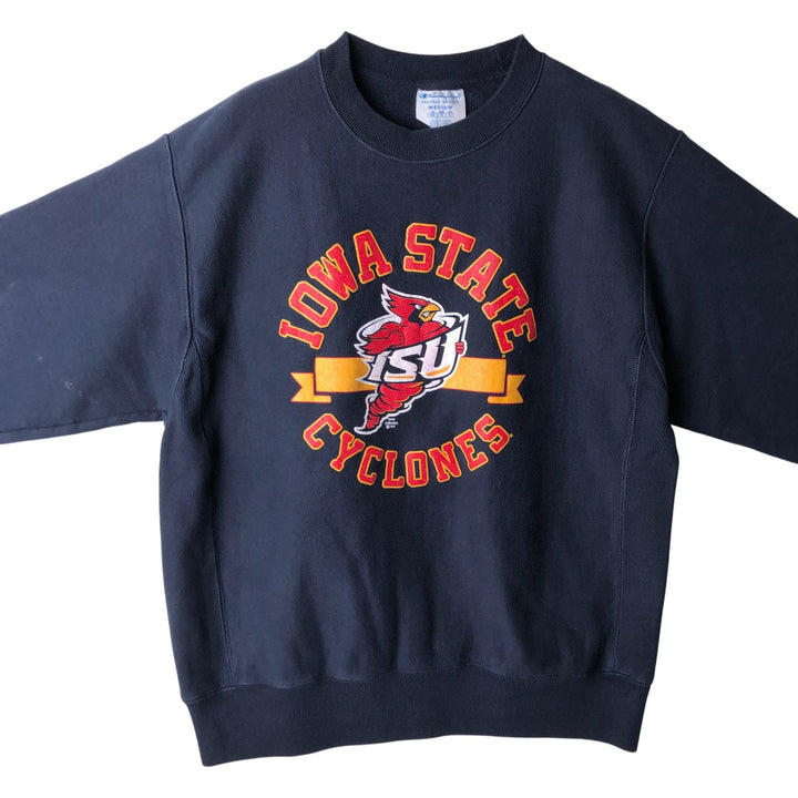 Champion REVERSE WEAVE Reverse Weave College Character Sweatshirt, Men's Size M unclear navy blue type Vintage Second Hand