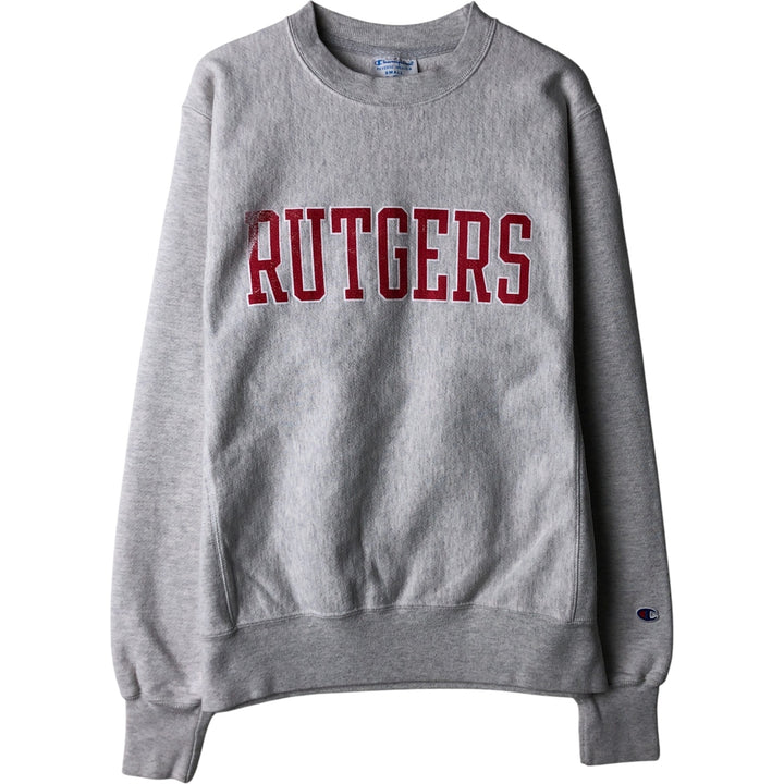 Champion REVERSE WEAVE Reverse Weave College Sweatshirt Trainer Men's S cotton gray type Vintage Second Hand