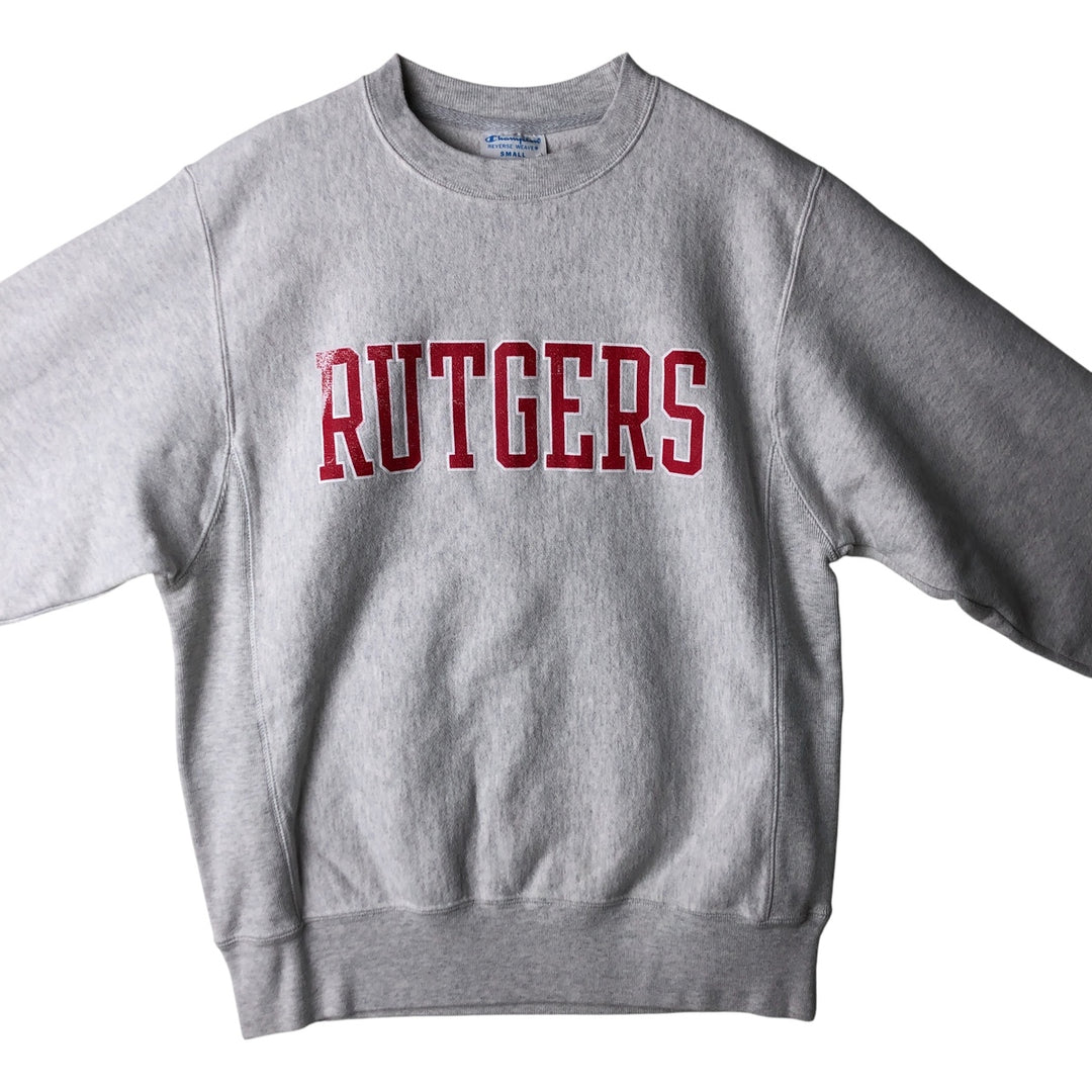 Champion REVERSE WEAVE Reverse Weave College Sweatshirt Trainer Men's S cotton gray type Vintage Second Hand