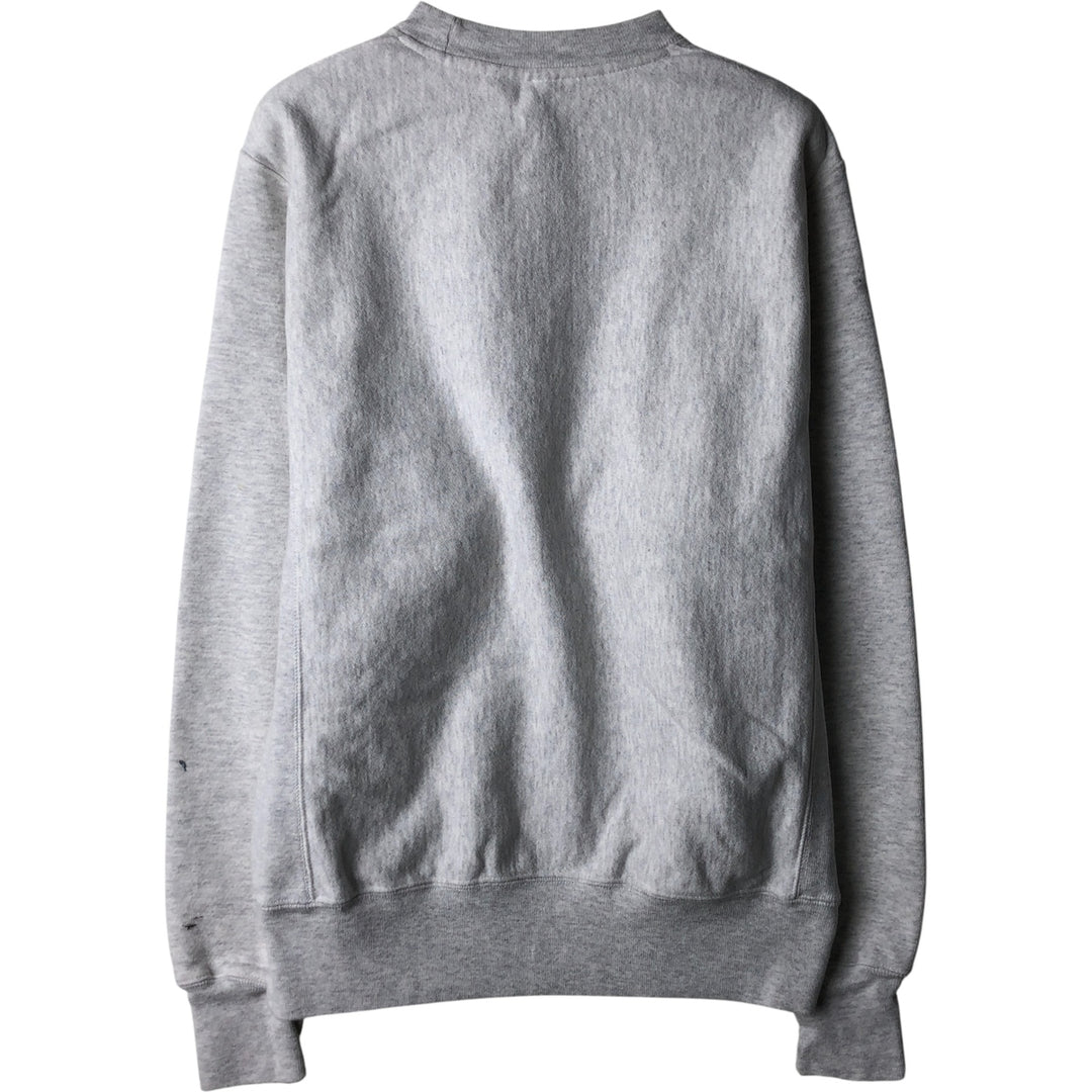 Champion REVERSE WEAVE Reverse Weave Print Sweatshirt, Men's Size Small cotton gray type Vintage Second Hand