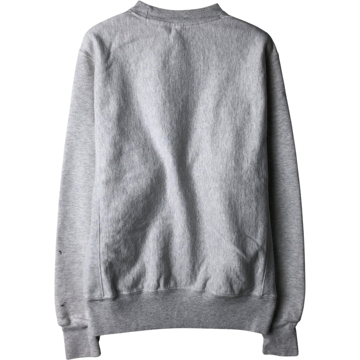 Champion REVERSE WEAVE Reverse Weave Print Sweatshirt, Men's Size Small cotton gray type Vintage Second Hand