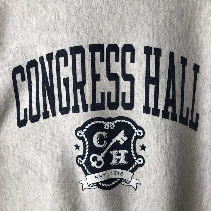 Champion REVERSE WEAVE Reverse Weave Print Sweatshirt, Men's Size Small cotton gray type Vintage Second Hand