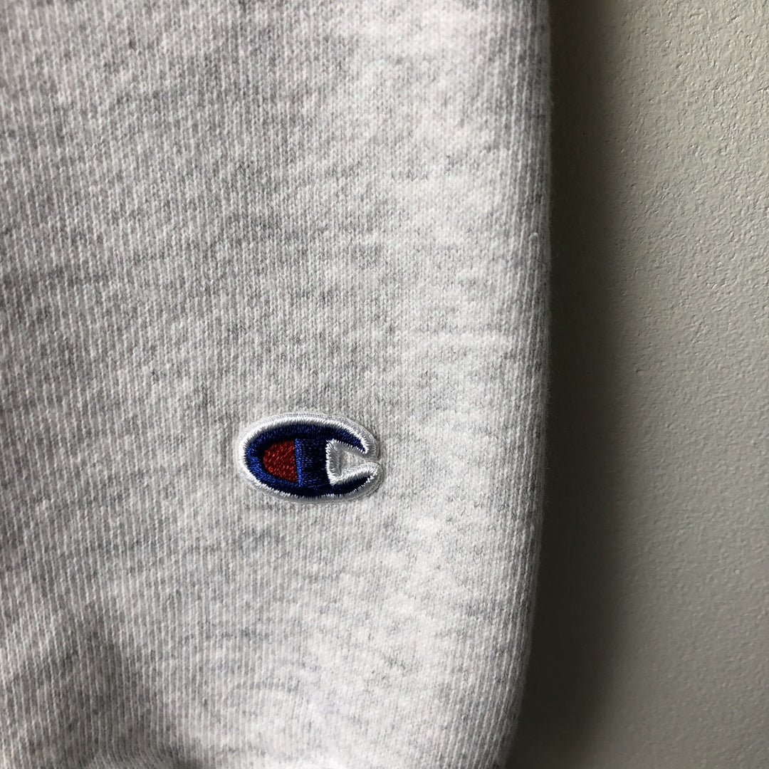 Champion REVERSE WEAVE Reverse Weave Print Sweatshirt, Men's Size Small cotton gray type Vintage Second Hand