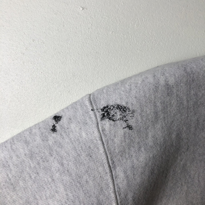 Champion REVERSE WEAVE Reverse Weave Print Sweatshirt, Men's Size Small cotton gray type Vintage Second Hand