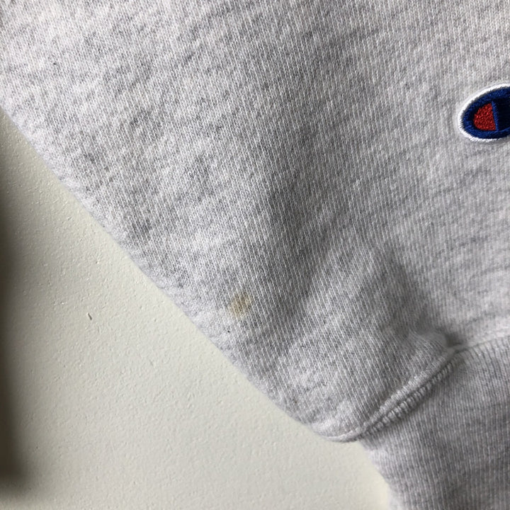 Champion REVERSE WEAVE Reverse Weave Print Sweatshirt, Men's Size Small cotton gray type Vintage Second Hand