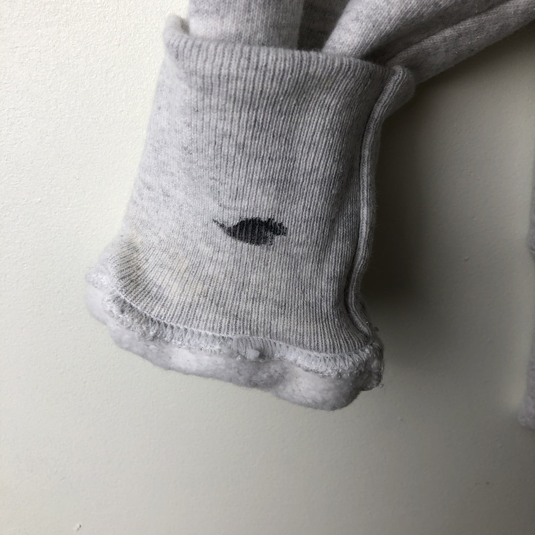 Champion REVERSE WEAVE Reverse Weave Print Sweatshirt, Men's Size Small cotton gray type Vintage Second Hand