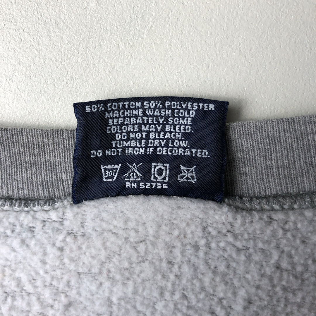Vintage 90'S Jansport college sweatshirt, made in the USA, size L, men's cotton gray type Vintage Second Hand