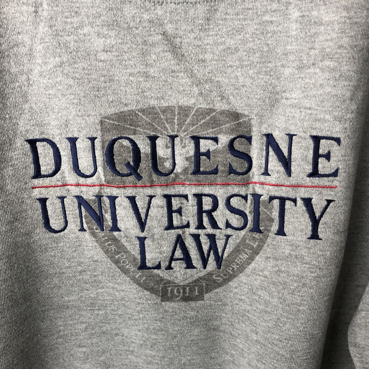 Vintage 90'S Jansport college sweatshirt, made in the USA, size L, men's cotton gray type Vintage Second Hand