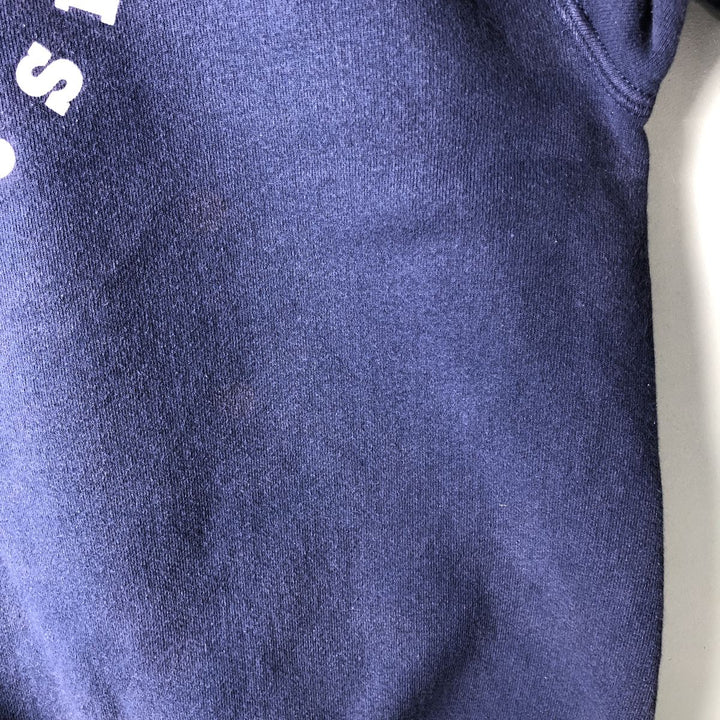 Vintage 90'S Lee sweatshirt, made in the USA, size L, men's cotton navy blue type Vintage Second Hand