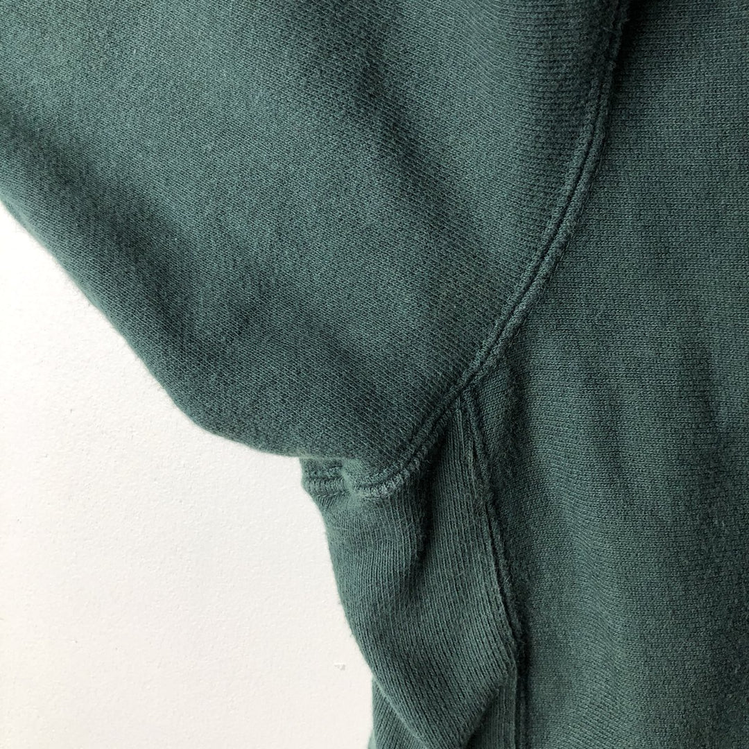 2000'S Champion Premium Reverse Weave Advertising Sweatshirt, Men's XXL cotton dark green Vintage Second Hand