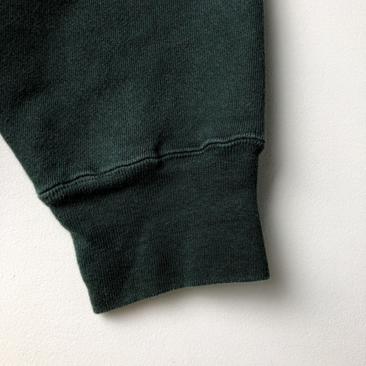 2000'S Champion Premium Reverse Weave Advertising Sweatshirt, Men's XXL cotton dark green Vintage Second Hand