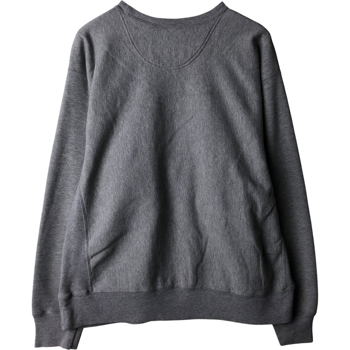 Champion Premium Reverse Weave Blank Sweatshirt from the 2000s, Men's Size L cotton gray type Vintage Second Hand