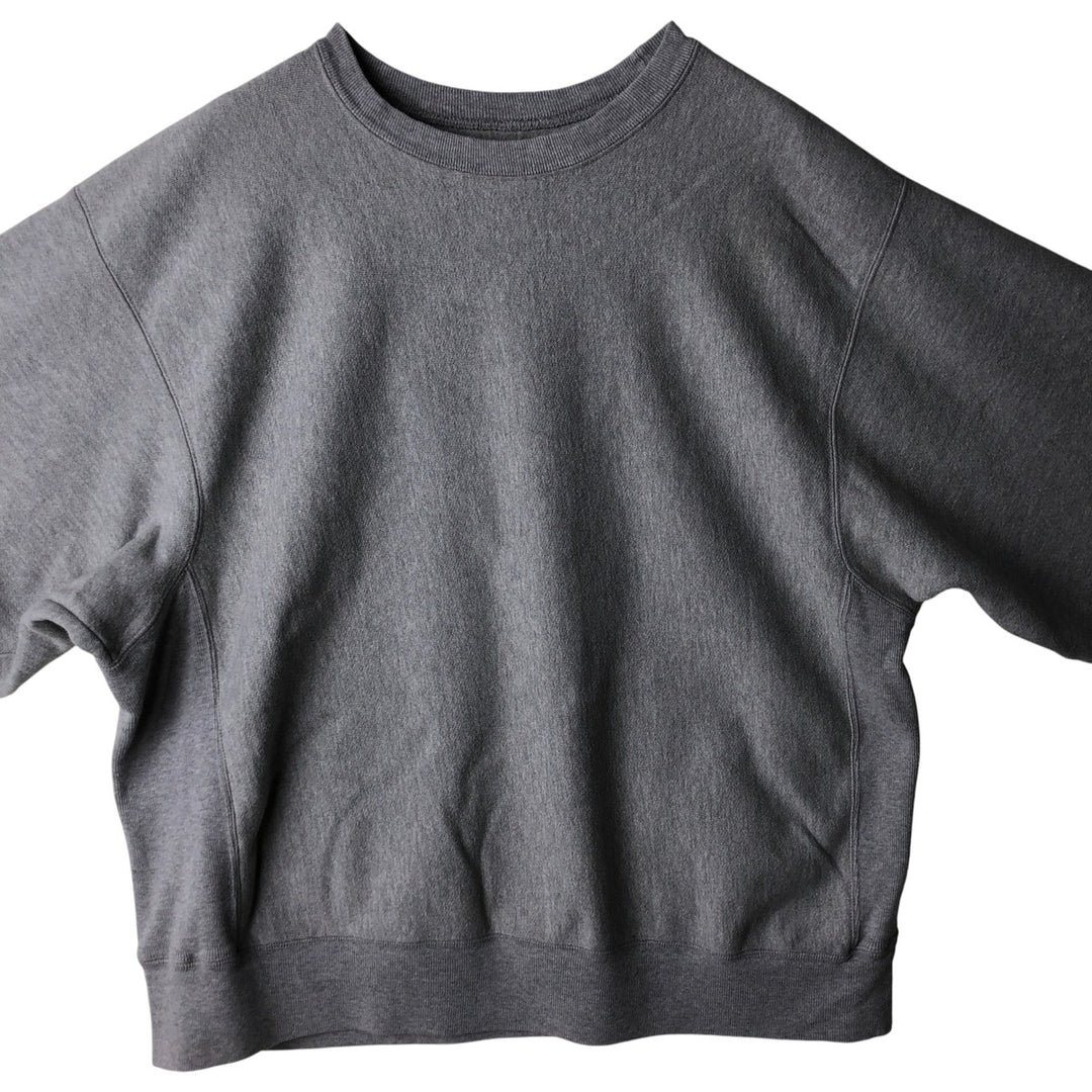 Champion Premium Reverse Weave Blank Sweatshirt from the 2000s, Men's Size L cotton gray type Vintage Second Hand