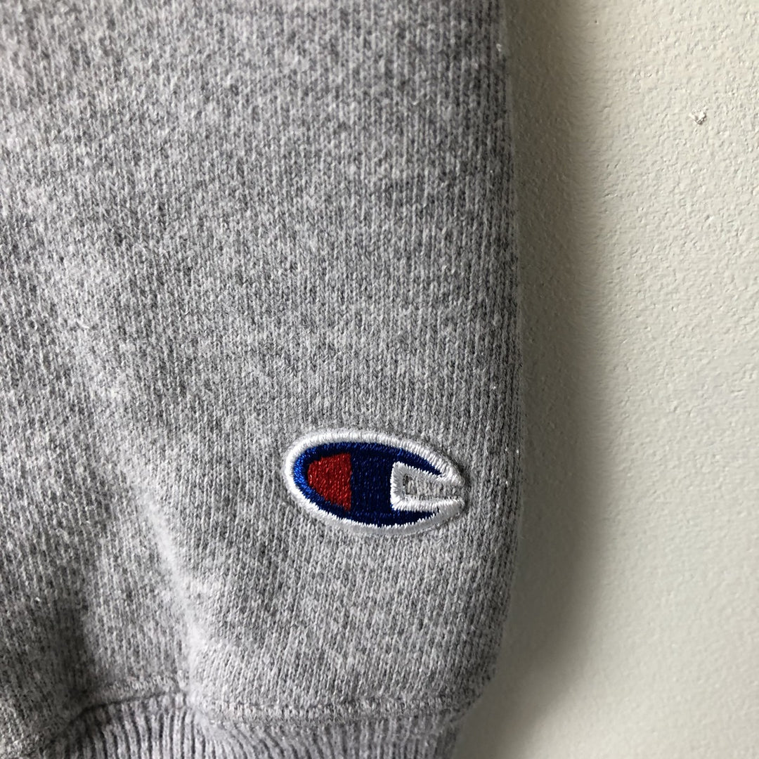 Champion Premium Reverse Weave Blank Sweatshirt from the 2000s, Men's Size L cotton gray type Vintage Second Hand