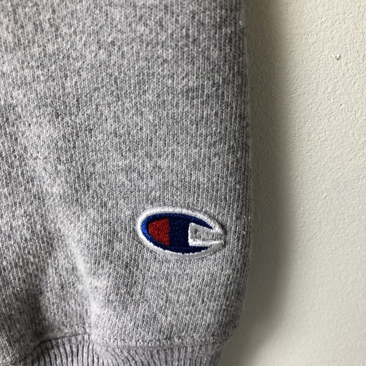 Champion Premium Reverse Weave Blank Sweatshirt from the 2000s, Men's Size L cotton gray type Vintage Second Hand