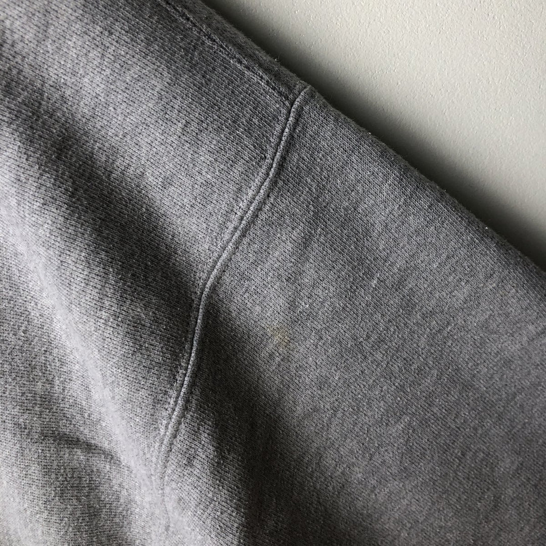 Champion Premium Reverse Weave Blank Sweatshirt from the 2000s, Men's Size L cotton gray type Vintage Second Hand