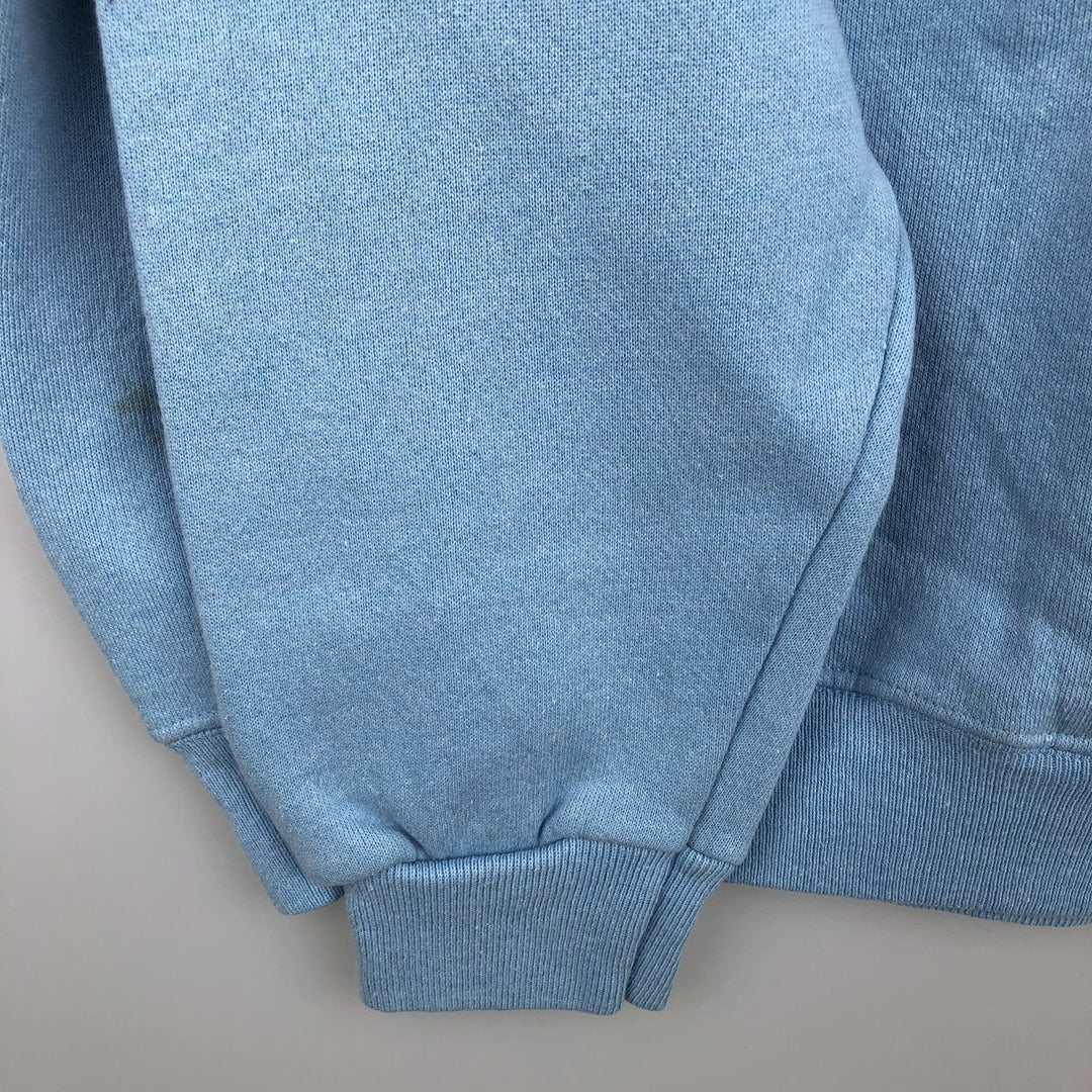 1980'S Hanes Fifty-Fifty Blue Tag Basset Hound Dog Print Animal Sweatshirt, Made in USA, Men's Size XL acrylic Blue type light blue Vintage Second Hand