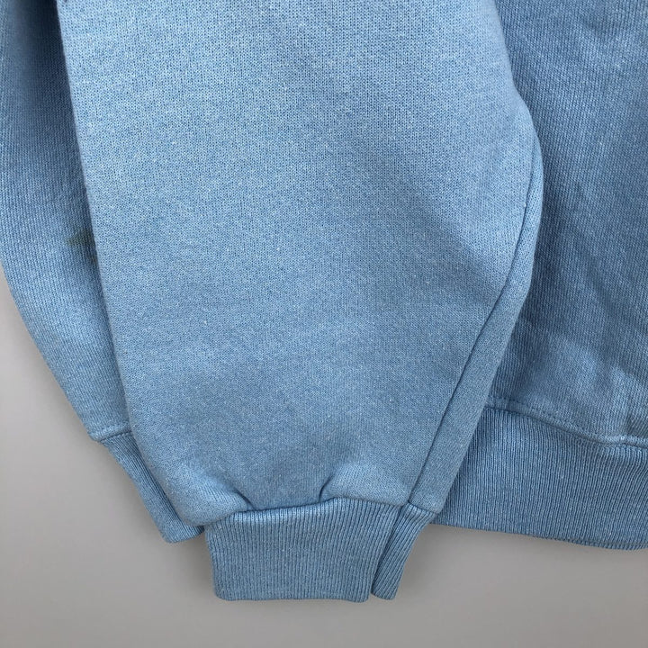 1980'S Hanes Fifty-Fifty Blue Tag Basset Hound Dog Print Animal Sweatshirt, Made in USA, Men's Size XL acrylic Blue type light blue Vintage Second Hand