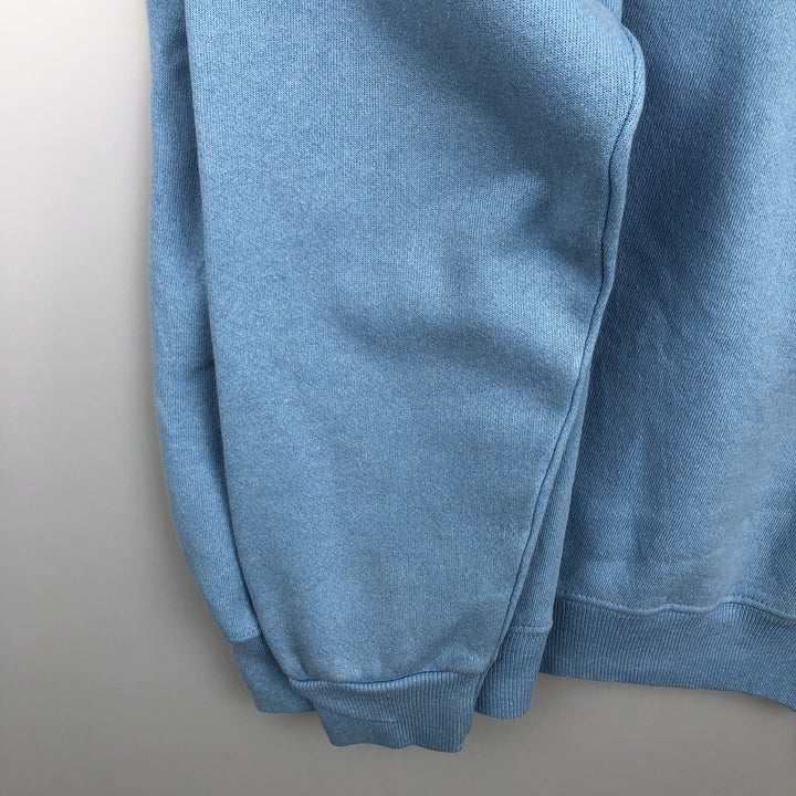 1980'S Hanes Fifty-Fifty Blue Tag Basset Hound Dog Print Animal Sweatshirt, Made in USA, Men's Size XL acrylic Blue type light blue Vintage Second Hand