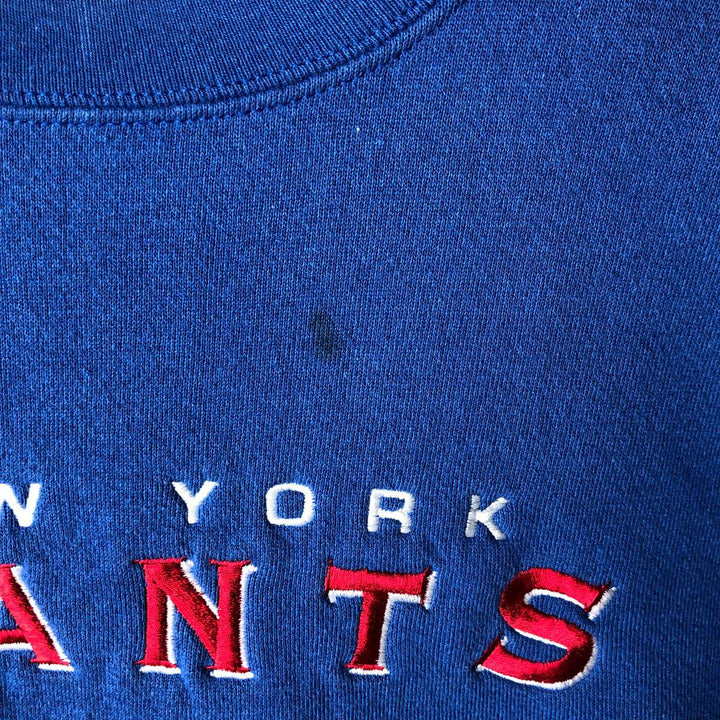 90s-00'S Lee SPORT NFL NEW YORK GIANTS New York Giants Sweatshirt, Men's Size L unclear blue type Vintage Second Hand