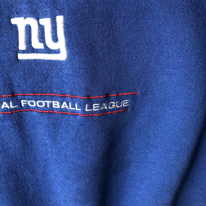 90s-00'S Lee SPORT NFL NEW YORK GIANTS New York Giants Sweatshirt, Men's Size L unclear blue type Vintage Second Hand