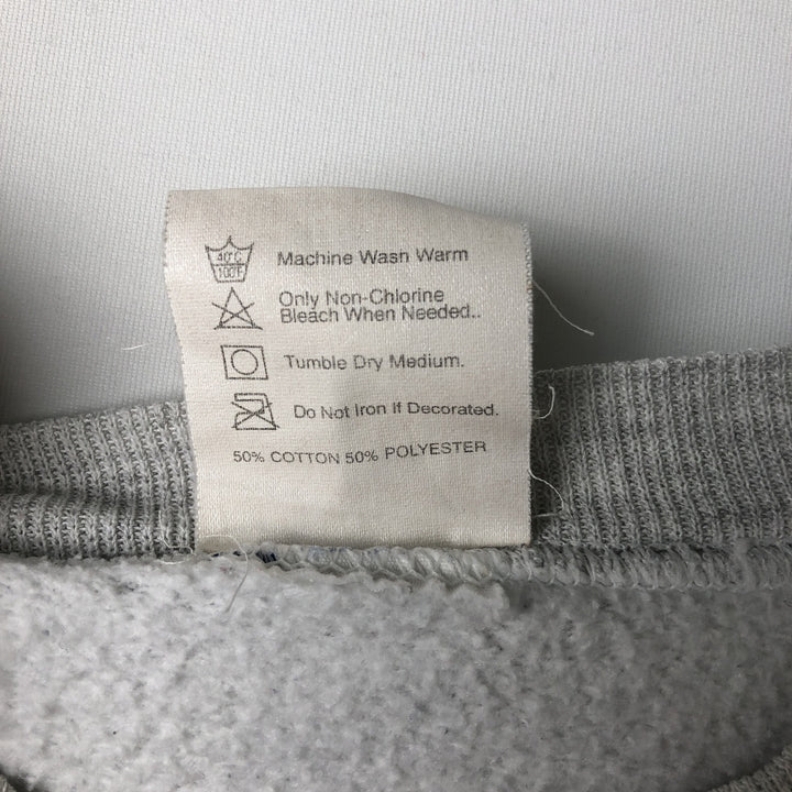 90'S Planet Hollywood Advertising Sweatshirt, Made in USA, Men's L, Vintage cotton pale white type Vintage Second Hand