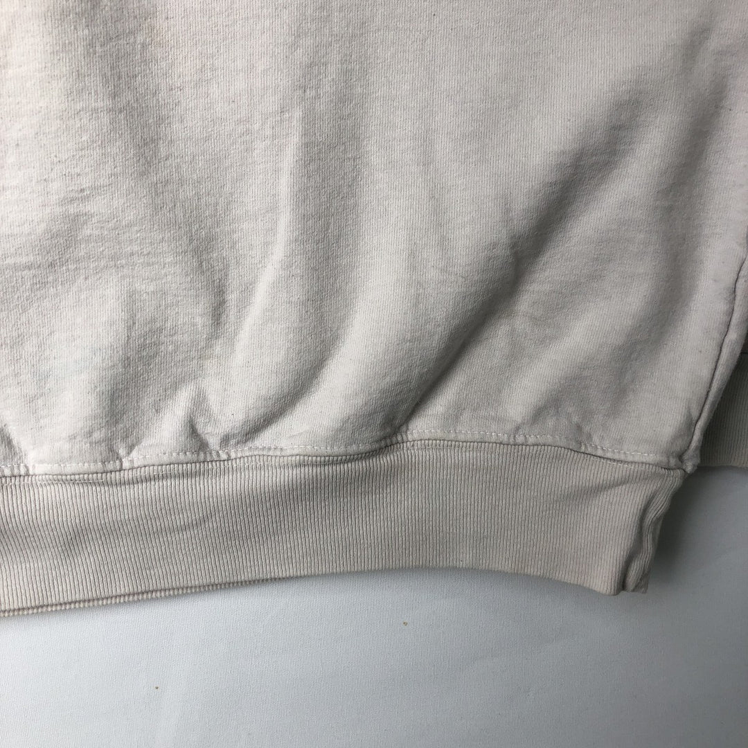 Harley-Davidson Advertising Sweatshirt, Made in USA, Men's Size L cotton Beige type Vintage Second Hand