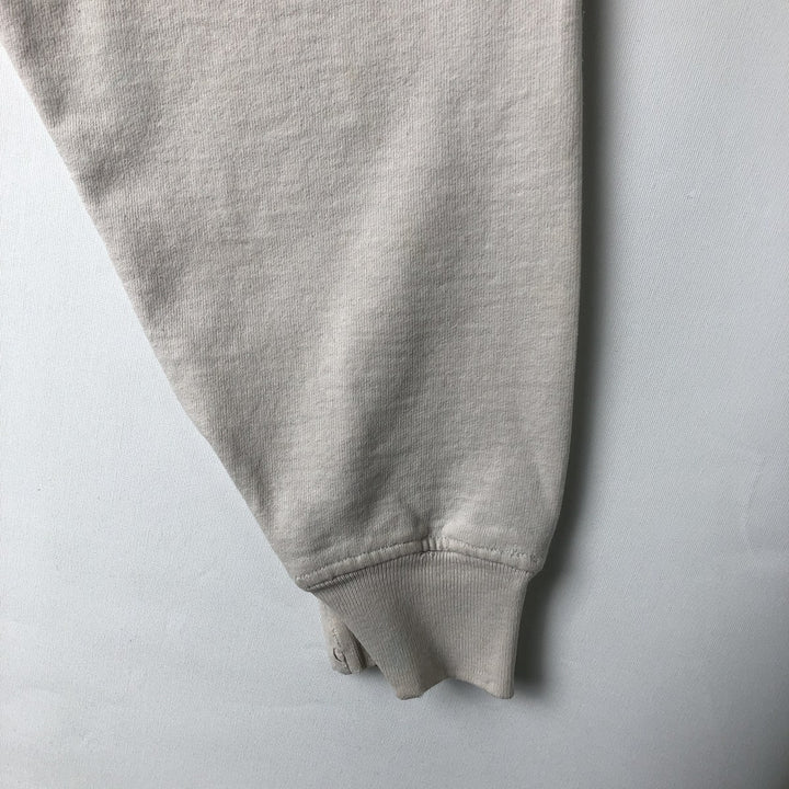 Harley-Davidson Advertising Sweatshirt, Made in USA, Men's Size L cotton Beige type Vintage Second Hand
