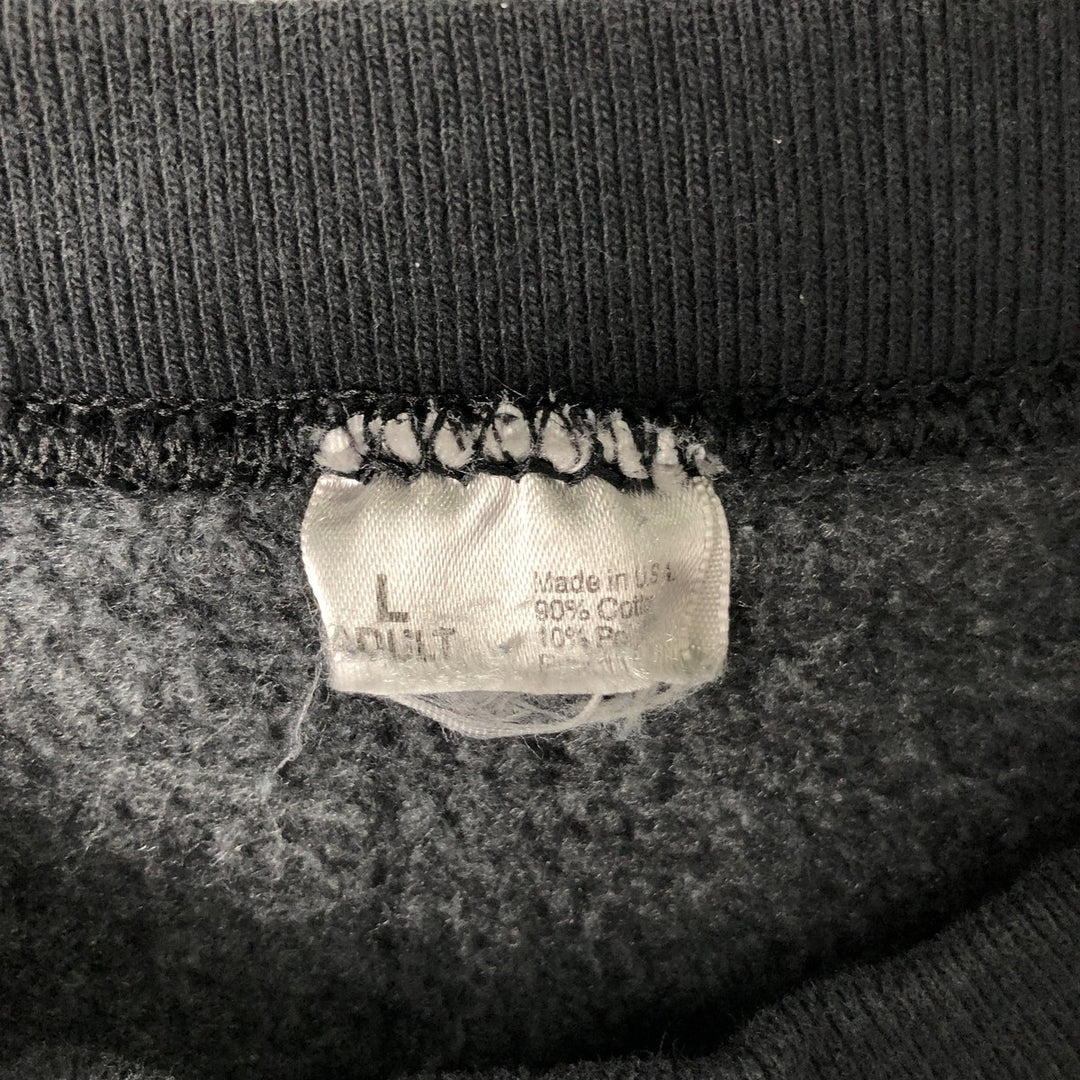 HARD ROCK CAFE Advertising Sweatshirt, Made in USA, Men's Size L cotton black type Vintage Second Hand