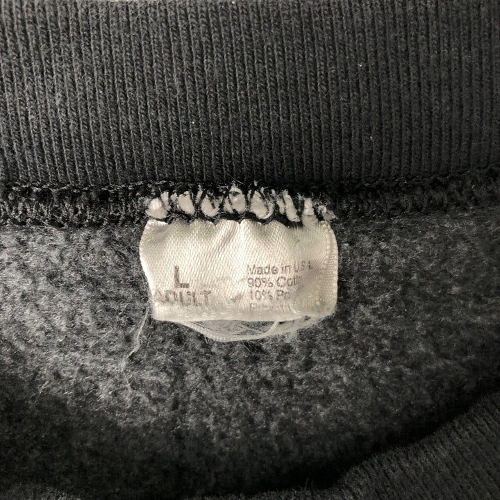 HARD ROCK CAFE Advertising Sweatshirt, Made in USA, Men's Size L cotton black type Vintage Second Hand