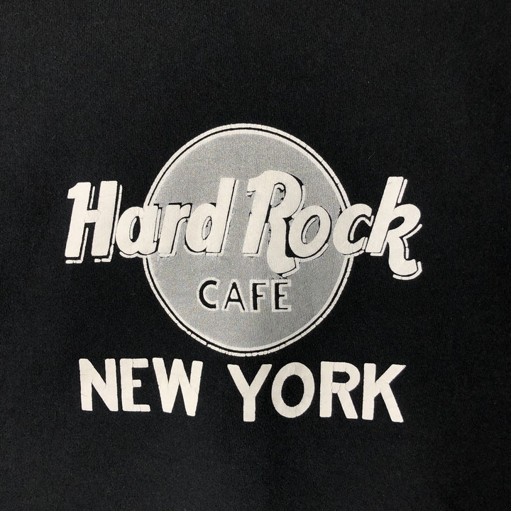 HARD ROCK CAFE Advertising Sweatshirt, Made in USA, Men's Size L cotton black type Vintage Second Hand