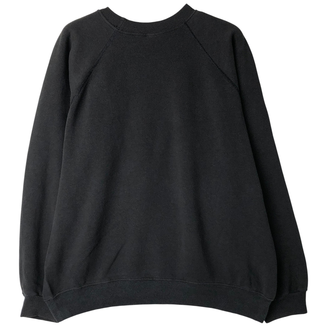 Vintage 1980'S Hanes Hard Rock Cafe Advertising Sweatshirt, Made in USA, Men's Size L cotton black type Vintage Second Hand