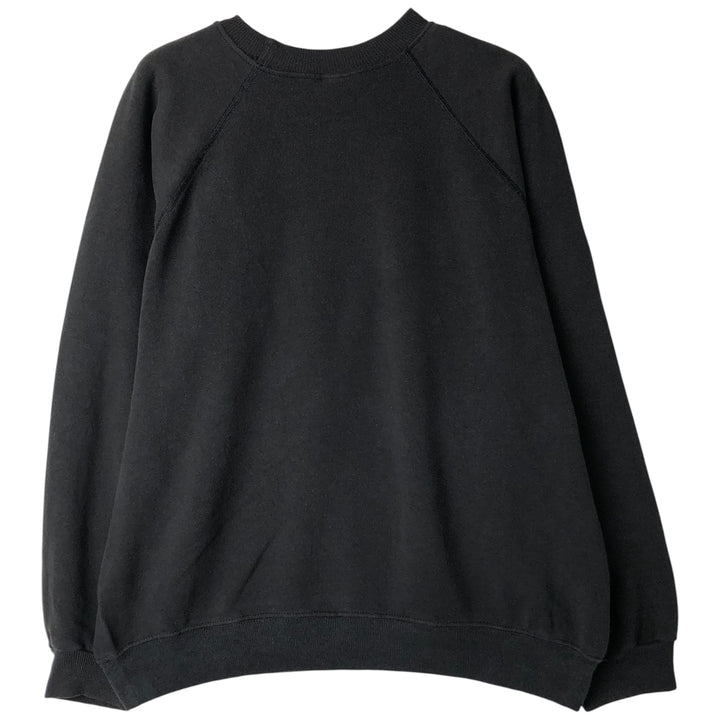 Vintage 1980'S Hanes Hard Rock Cafe Advertising Sweatshirt, Made in USA, Men's Size L cotton black type Vintage Second Hand