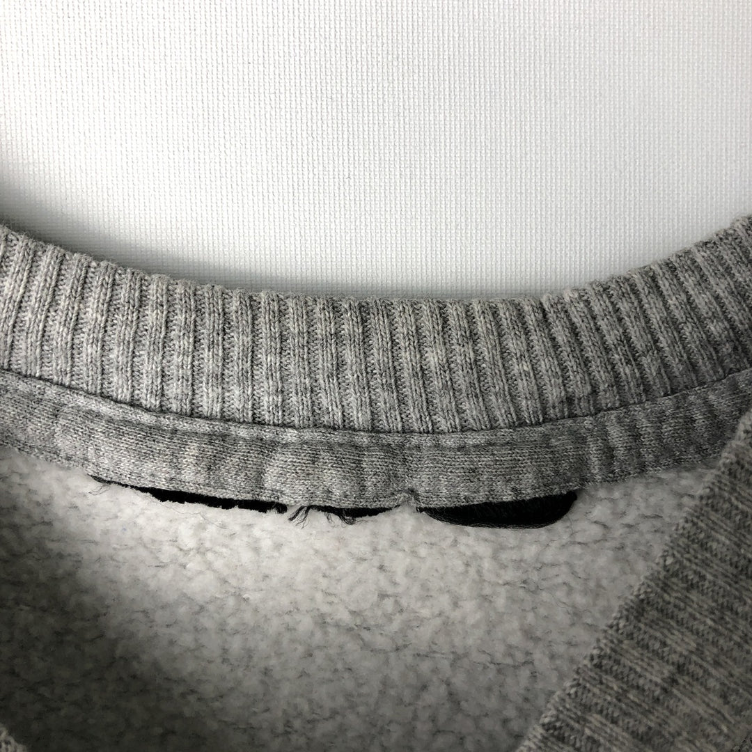 Harley-Davidson Advertising Sweatshirt, Men's L size unclear gray type Vintage Second Hand