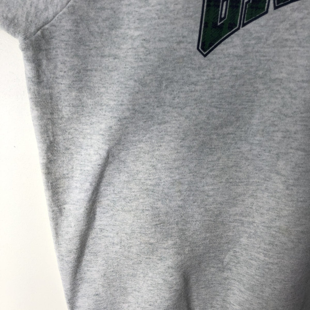 90'S Fruit of the Loom College Sweatshirt, Made in USA, Men's XL, Vintage cotton gray type Vintage Second Hand