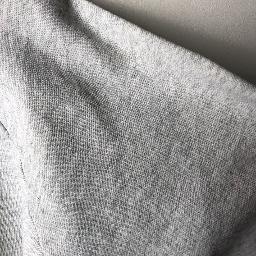 90'S Fruit of the Loom College Sweatshirt, Made in USA, Men's XL, Vintage cotton gray type Vintage Second Hand