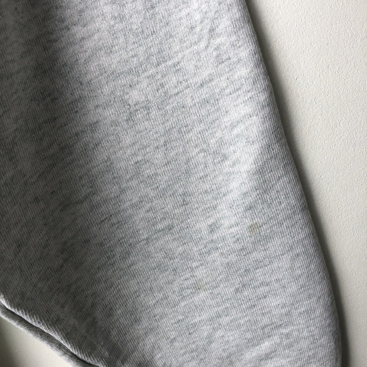 90'S Fruit of the Loom College Sweatshirt, Made in USA, Men's XL, Vintage cotton gray type Vintage Second Hand