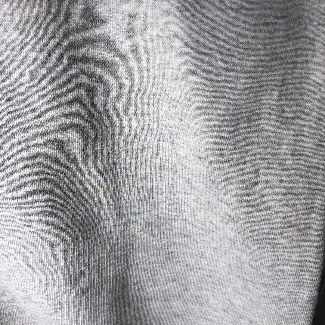 90'S Fruit of the Loom College Sweatshirt, Made in USA, Men's XL, Vintage cotton gray type Vintage Second Hand