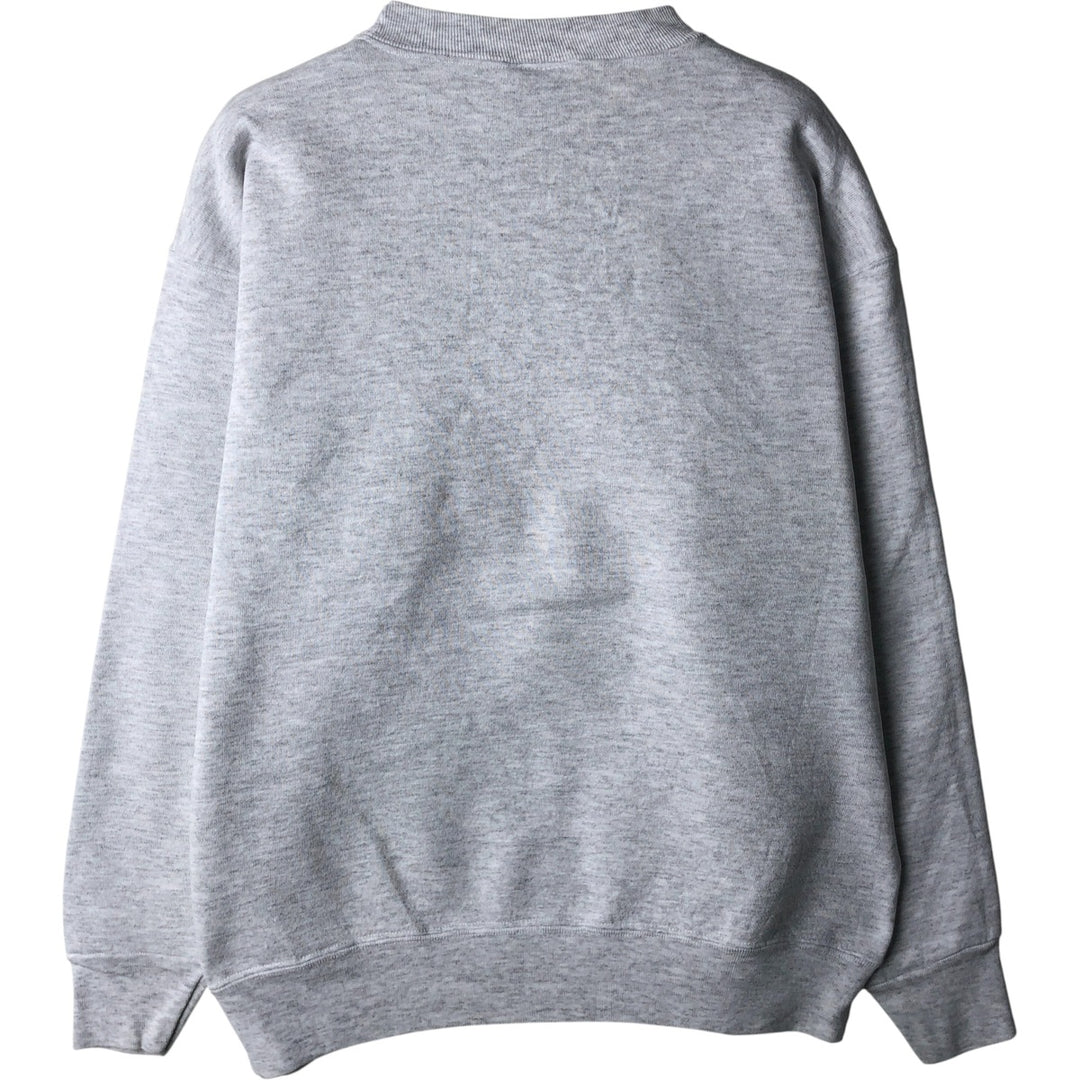 Vintage 90'S SAVVY college sweatshirt, made in the USA, size M, men's polyester gray type Vintage Second Hand