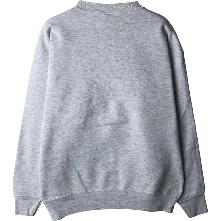 Vintage 90'S SAVVY college sweatshirt, made in the USA, size M, men's polyester gray type Vintage Second Hand