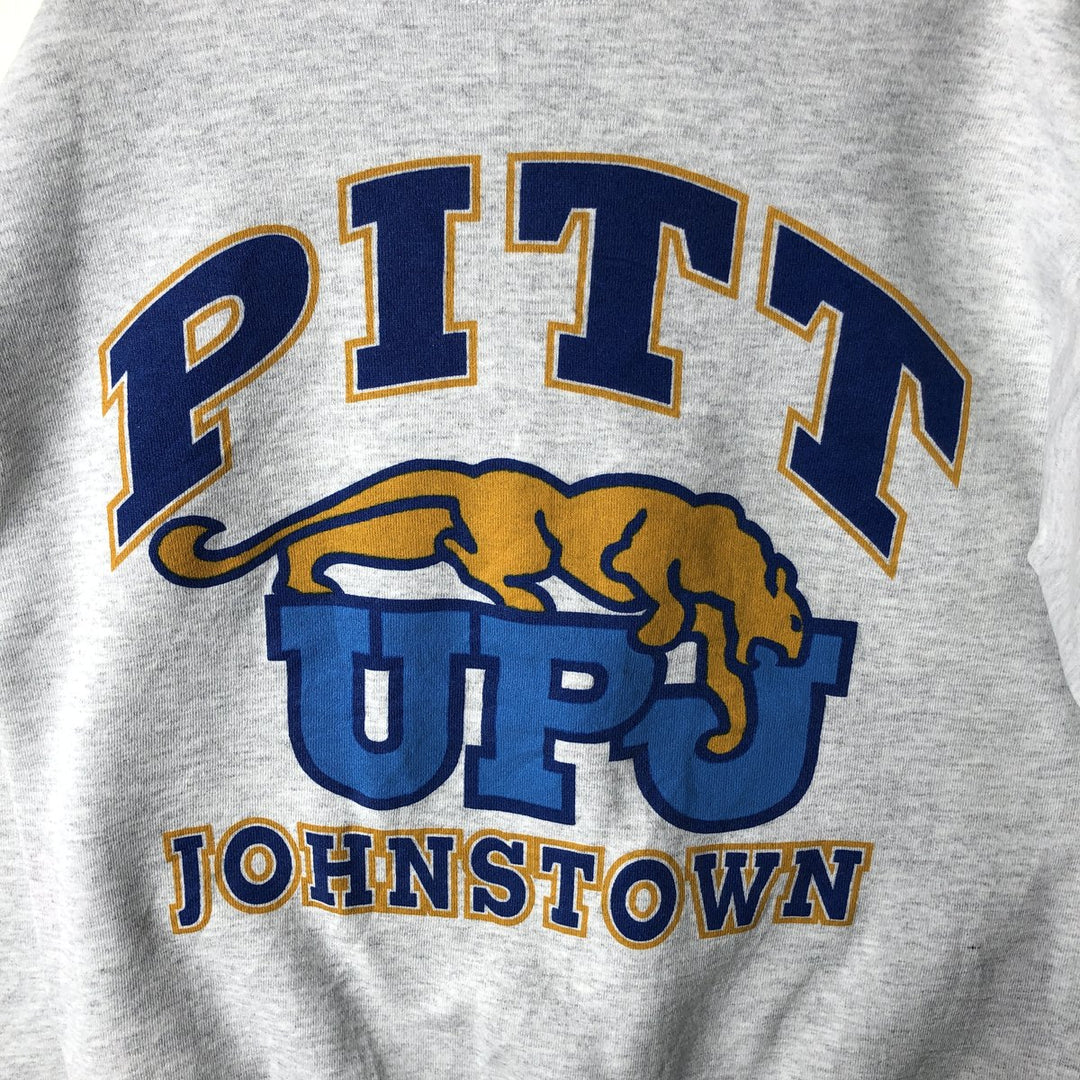 Vintage 90'S SAVVY college sweatshirt, made in the USA, size M, men's polyester gray type Vintage Second Hand