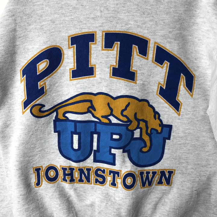 Vintage 90'S SAVVY college sweatshirt, made in the USA, size M, men's polyester gray type Vintage Second Hand