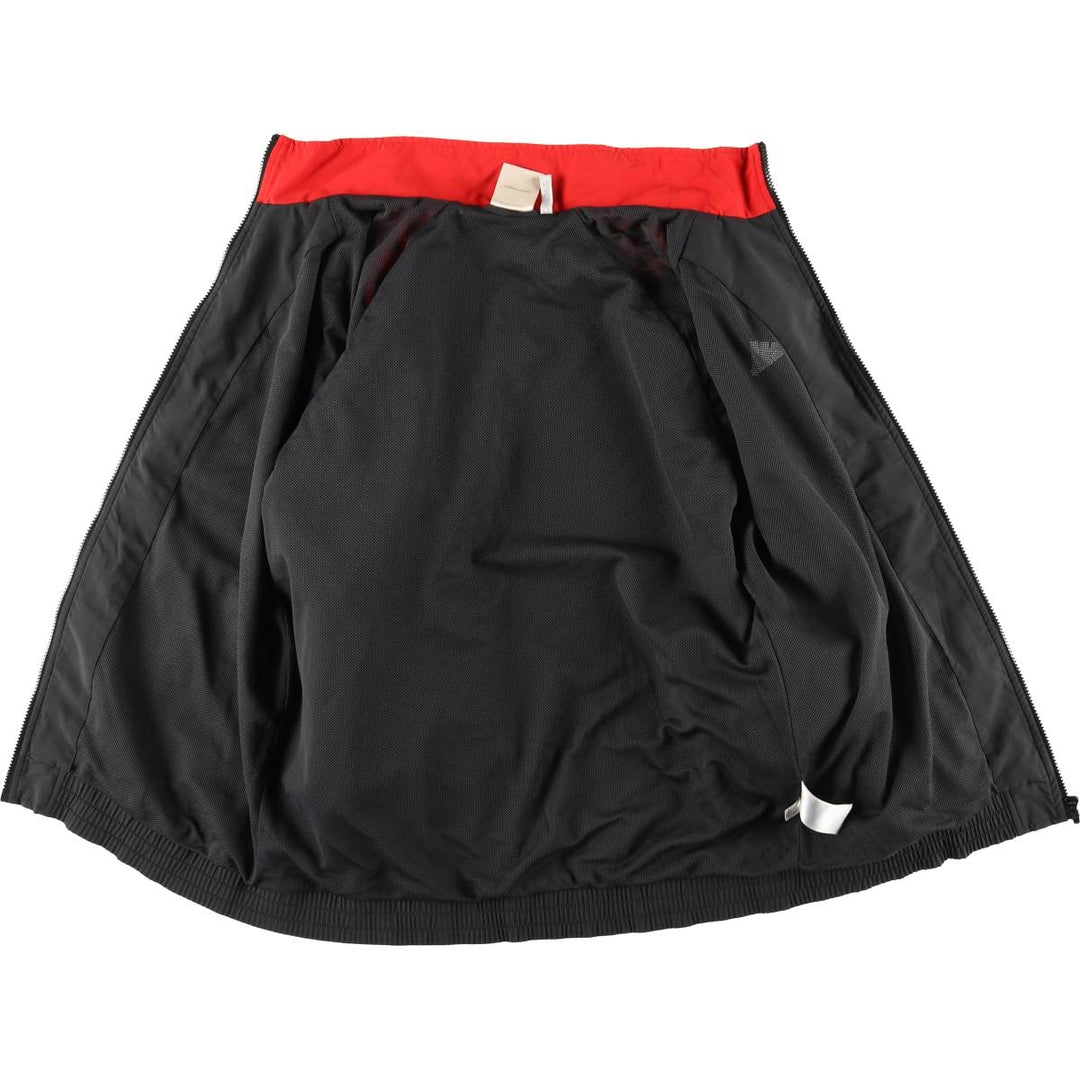 00'S adidas windbreaker, men's size L polyester Charcoal Vintage Second Hand