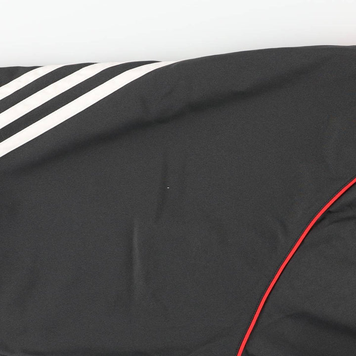 00'S adidas windbreaker, men's size L polyester Charcoal Vintage Second Hand